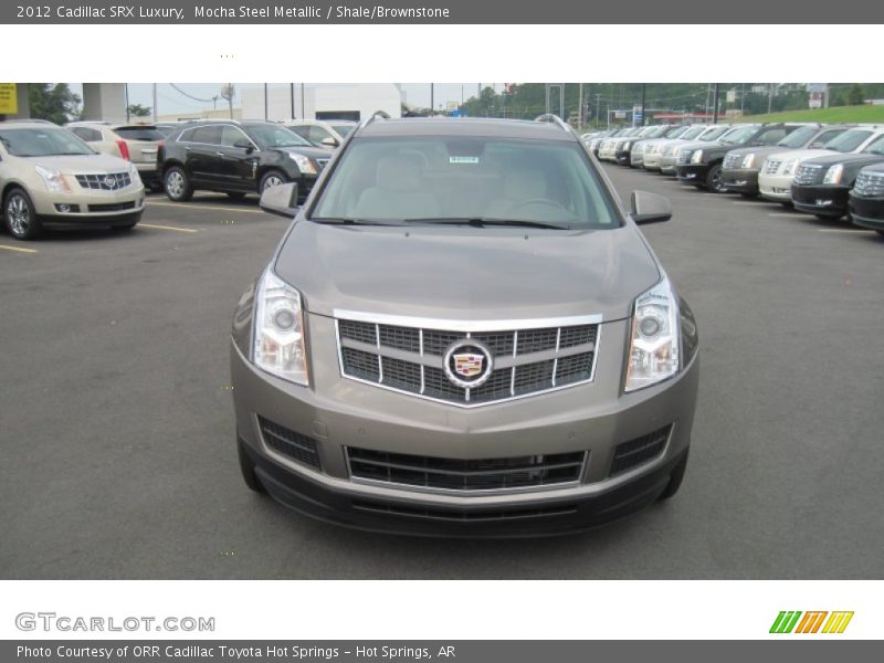 Mocha Steel Metallic / Shale/Brownstone 2012 Cadillac SRX Luxury