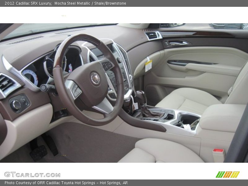  2012 SRX Luxury Shale/Brownstone Interior