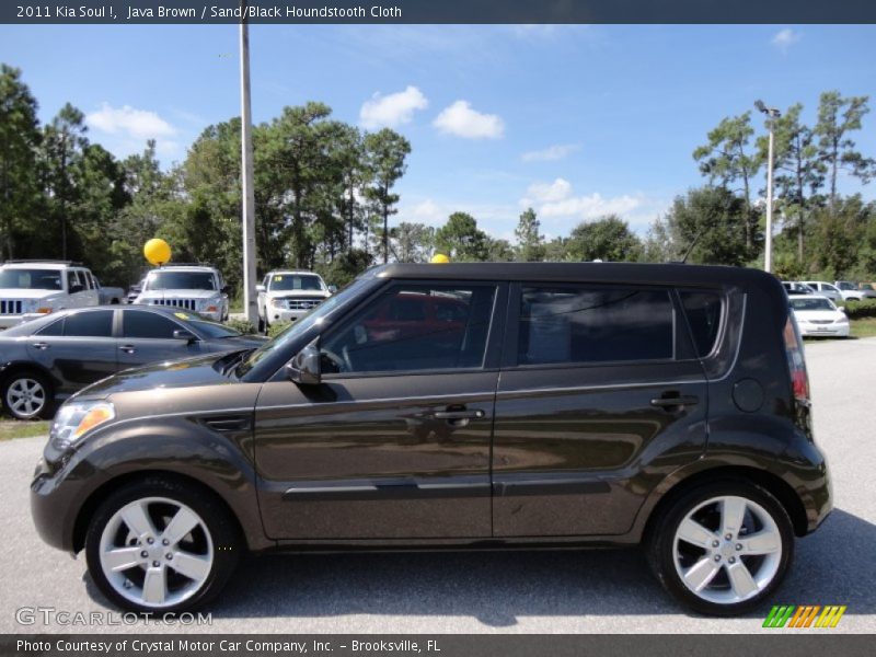 Java Brown / Sand/Black Houndstooth Cloth 2011 Kia Soul !