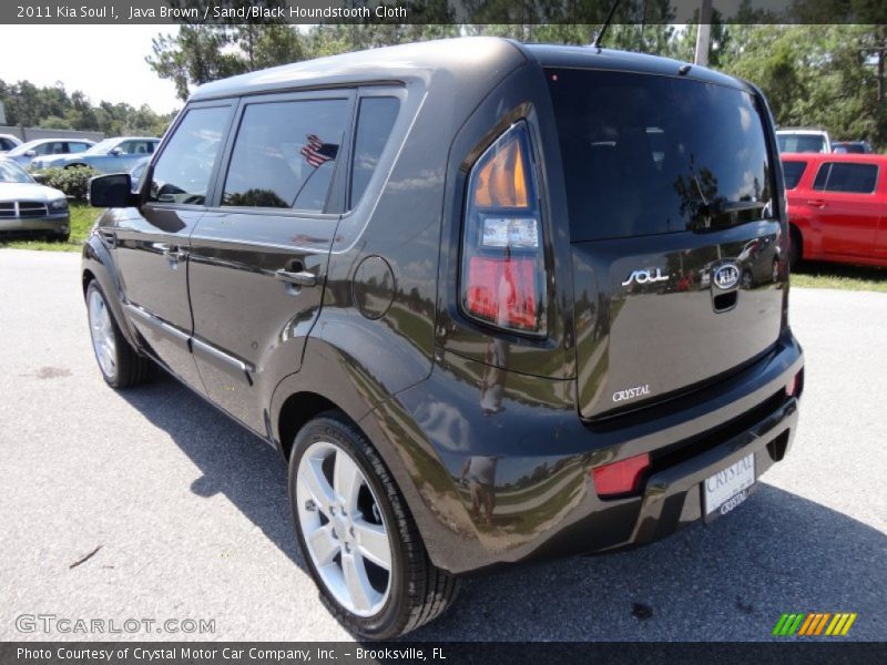 Java Brown / Sand/Black Houndstooth Cloth 2011 Kia Soul !