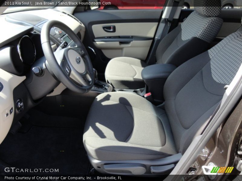 Java Brown / Sand/Black Houndstooth Cloth 2011 Kia Soul !