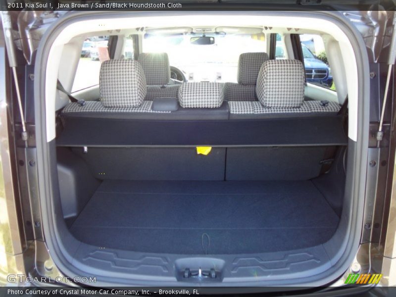 Java Brown / Sand/Black Houndstooth Cloth 2011 Kia Soul !