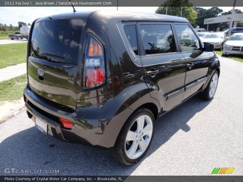 Java Brown / Sand/Black Houndstooth Cloth 2011 Kia Soul !