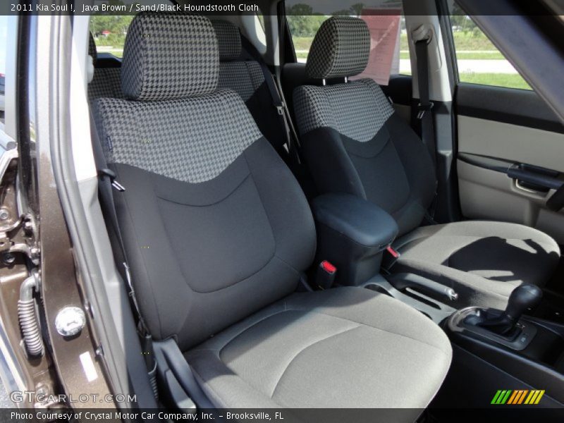 Java Brown / Sand/Black Houndstooth Cloth 2011 Kia Soul !