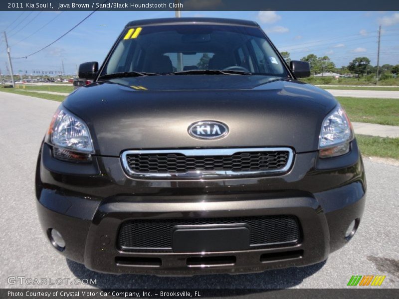 Java Brown / Sand/Black Houndstooth Cloth 2011 Kia Soul !