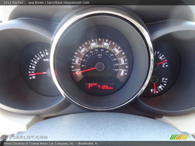 Java Brown / Sand/Black Houndstooth Cloth 2011 Kia Soul !