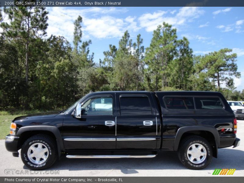 Onyx Black / Neutral 2006 GMC Sierra 1500 Z71 Crew Cab 4x4