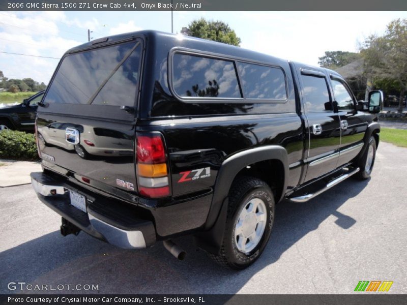 Onyx Black / Neutral 2006 GMC Sierra 1500 Z71 Crew Cab 4x4