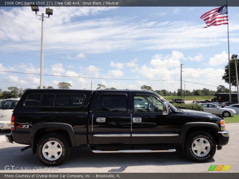 Onyx Black / Neutral 2006 GMC Sierra 1500 Z71 Crew Cab 4x4