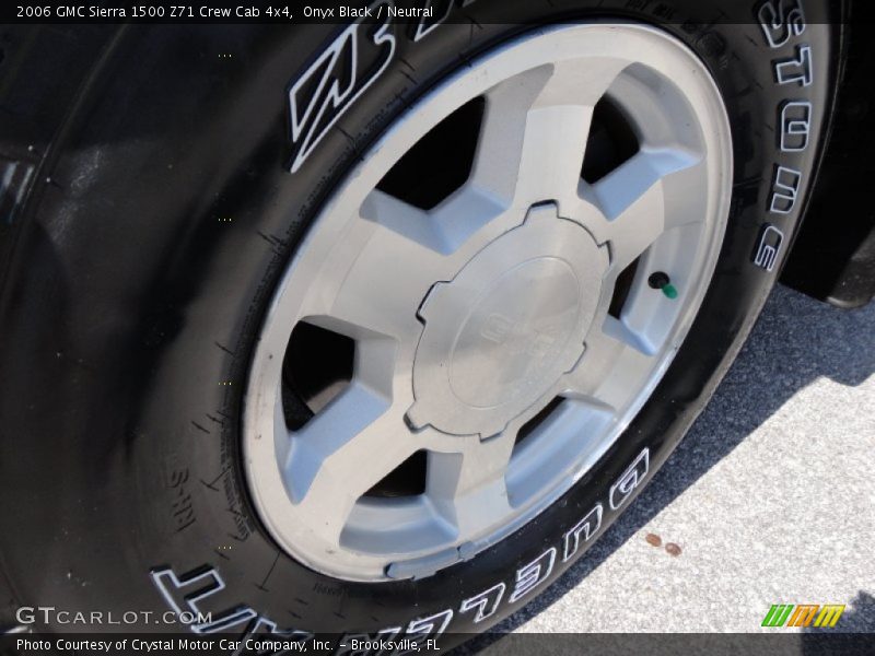 Onyx Black / Neutral 2006 GMC Sierra 1500 Z71 Crew Cab 4x4