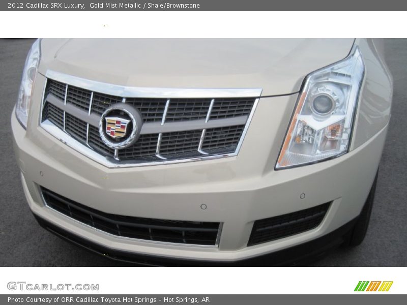 Gold Mist Metallic / Shale/Brownstone 2012 Cadillac SRX Luxury