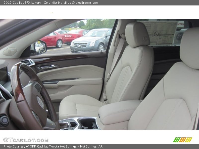 Gold Mist Metallic / Shale/Brownstone 2012 Cadillac SRX Luxury