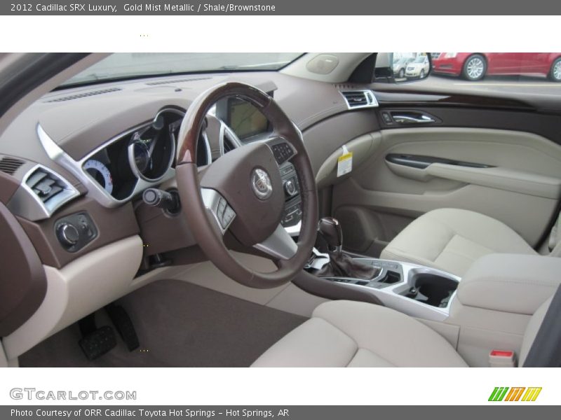  2012 SRX Luxury Shale/Brownstone Interior