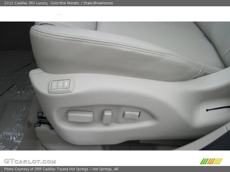 Gold Mist Metallic / Shale/Brownstone 2012 Cadillac SRX Luxury