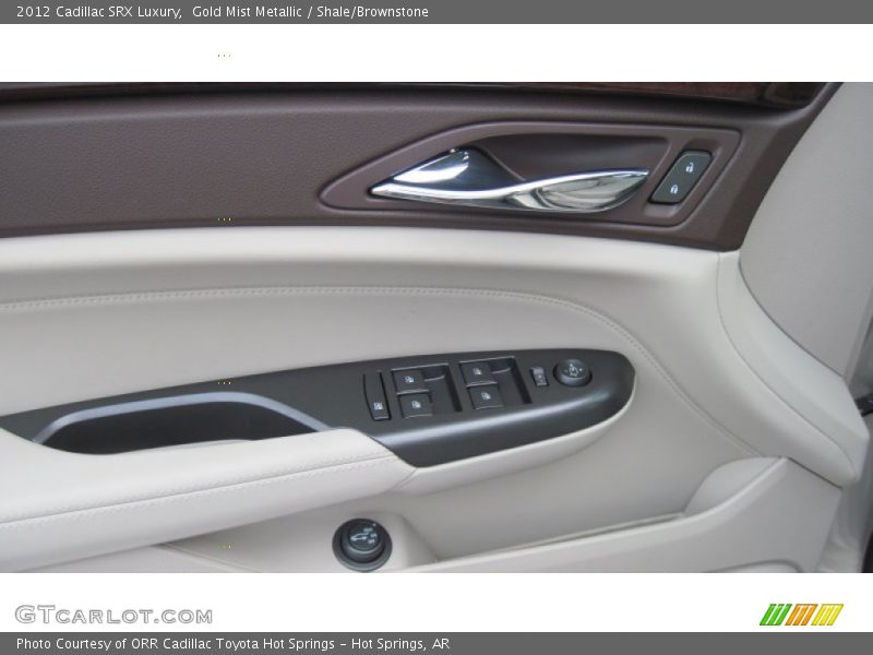Gold Mist Metallic / Shale/Brownstone 2012 Cadillac SRX Luxury