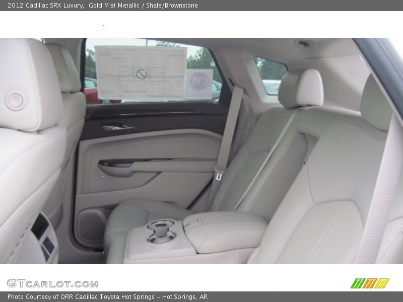 Gold Mist Metallic / Shale/Brownstone 2012 Cadillac SRX Luxury