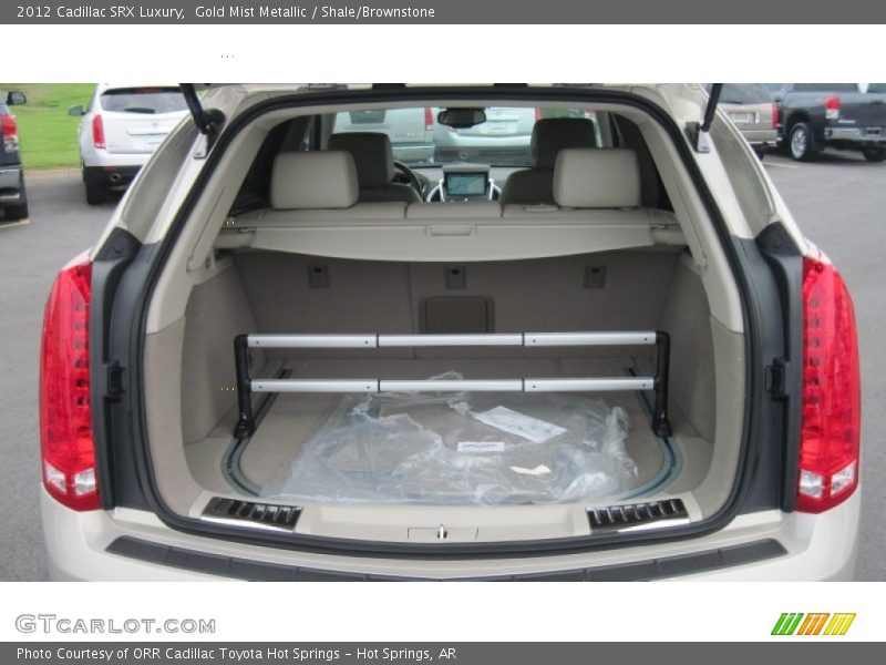 Gold Mist Metallic / Shale/Brownstone 2012 Cadillac SRX Luxury