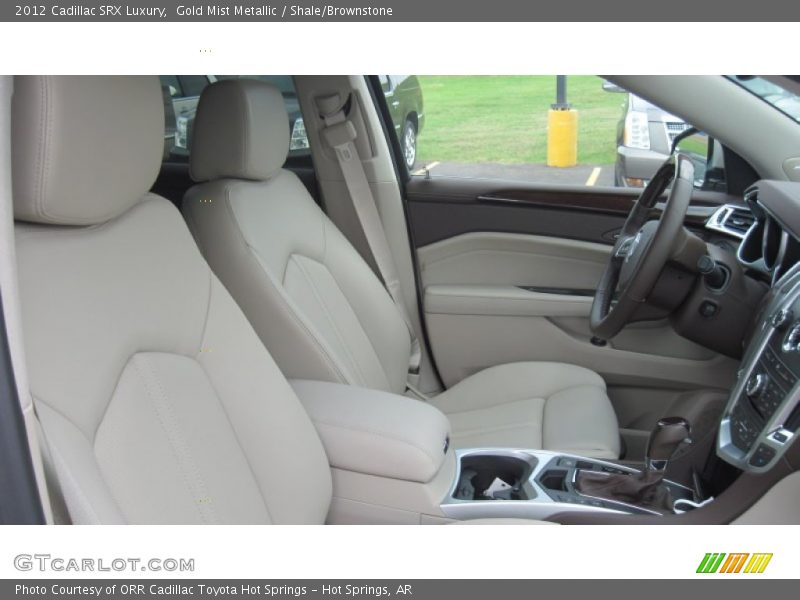Gold Mist Metallic / Shale/Brownstone 2012 Cadillac SRX Luxury