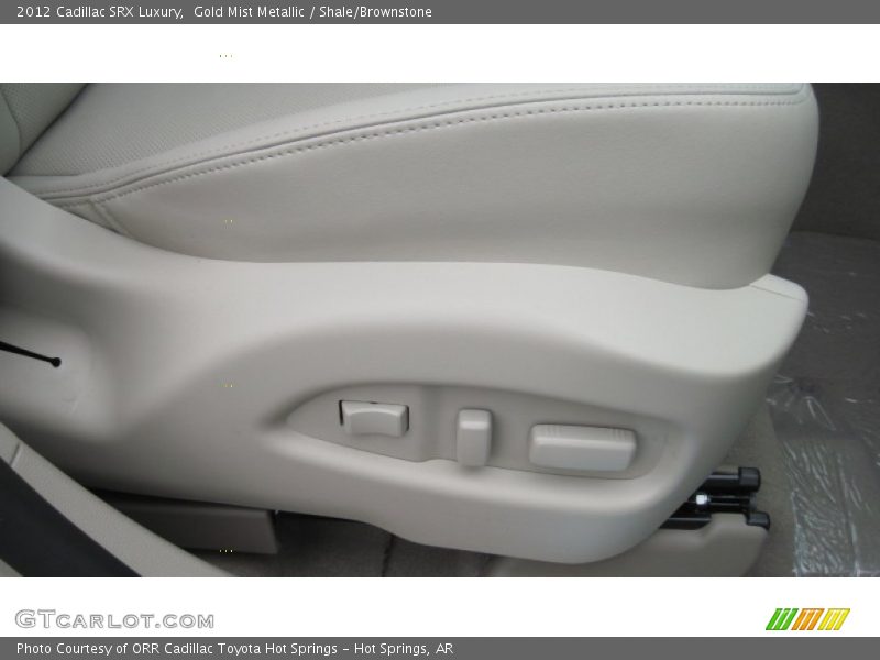 Gold Mist Metallic / Shale/Brownstone 2012 Cadillac SRX Luxury