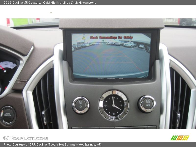 Gold Mist Metallic / Shale/Brownstone 2012 Cadillac SRX Luxury
