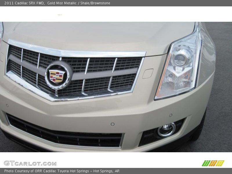 Gold Mist Metallic / Shale/Brownstone 2011 Cadillac SRX FWD