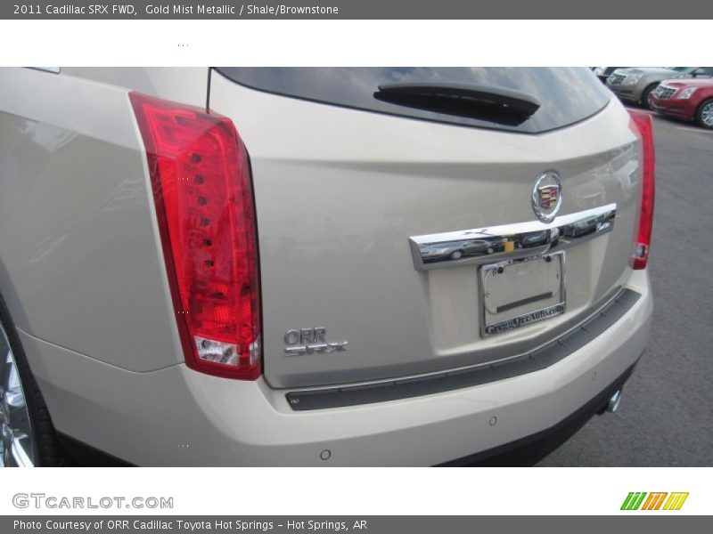 Gold Mist Metallic / Shale/Brownstone 2011 Cadillac SRX FWD