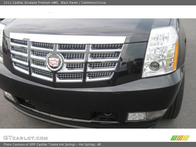 Black Raven / Cashmere/Cocoa 2011 Cadillac Escalade Premium AWD