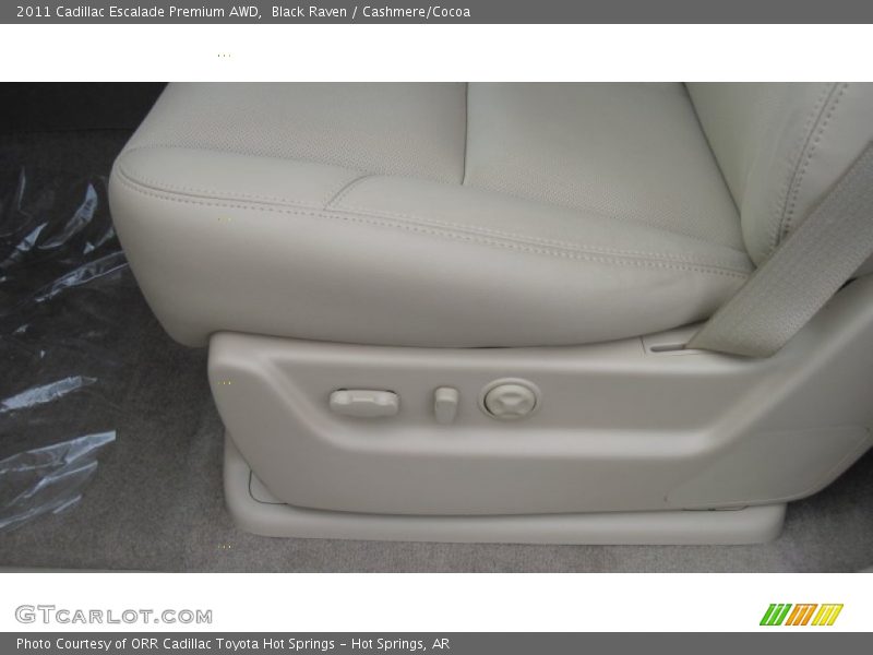 Black Raven / Cashmere/Cocoa 2011 Cadillac Escalade Premium AWD