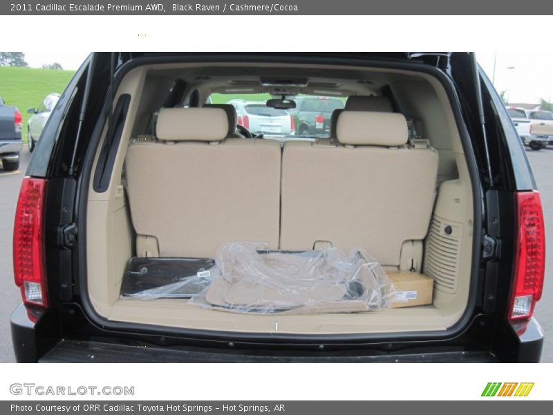 Black Raven / Cashmere/Cocoa 2011 Cadillac Escalade Premium AWD