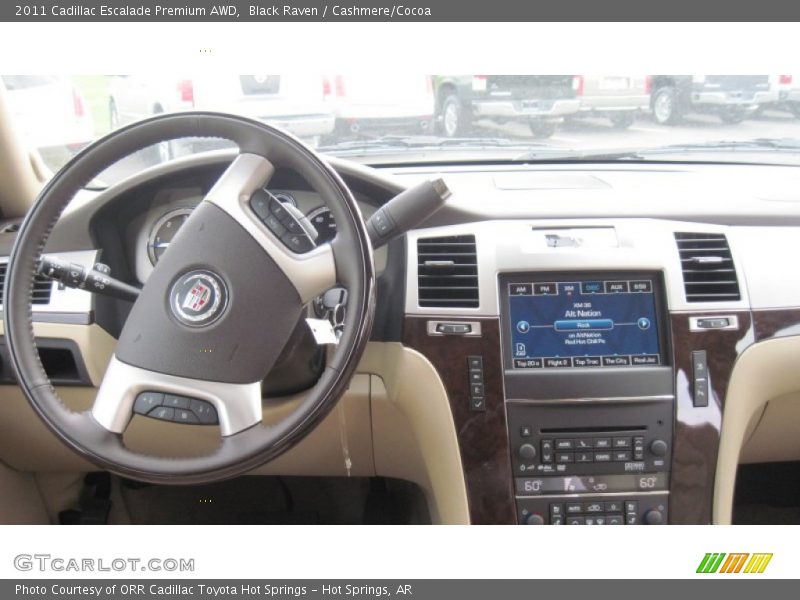 Black Raven / Cashmere/Cocoa 2011 Cadillac Escalade Premium AWD