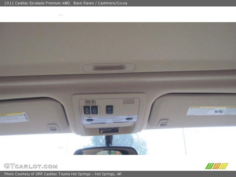 Black Raven / Cashmere/Cocoa 2011 Cadillac Escalade Premium AWD