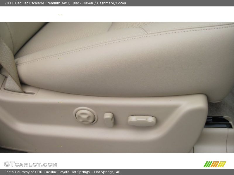 Black Raven / Cashmere/Cocoa 2011 Cadillac Escalade Premium AWD