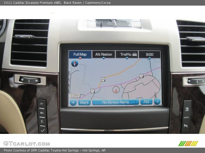 Black Raven / Cashmere/Cocoa 2011 Cadillac Escalade Premium AWD