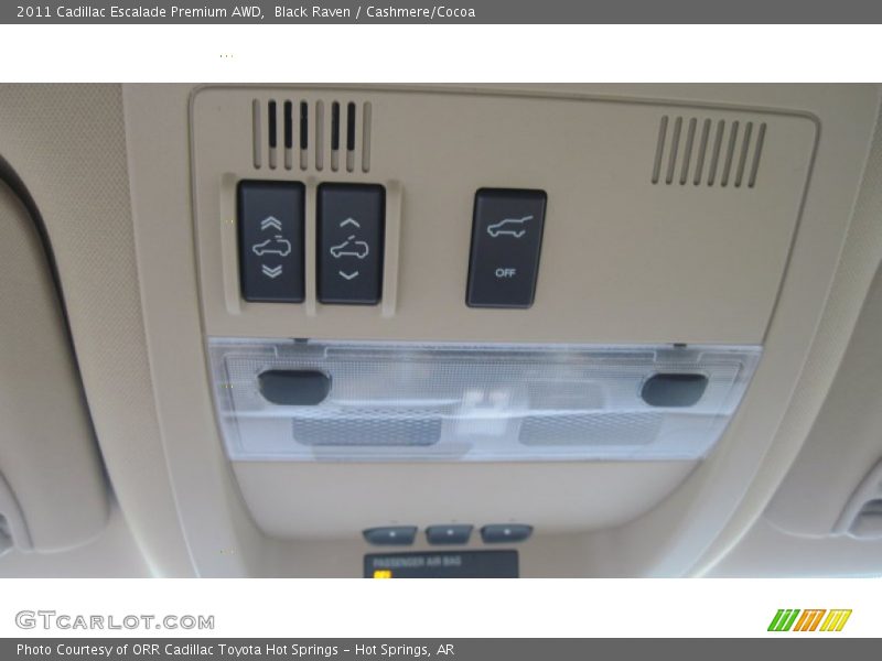 Black Raven / Cashmere/Cocoa 2011 Cadillac Escalade Premium AWD
