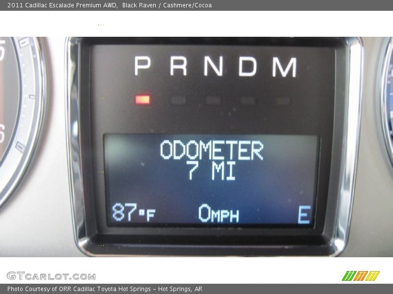 Black Raven / Cashmere/Cocoa 2011 Cadillac Escalade Premium AWD