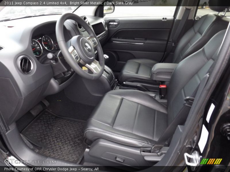  2011 Compass 2.4 Limited 4x4 Dark Slate Gray Interior