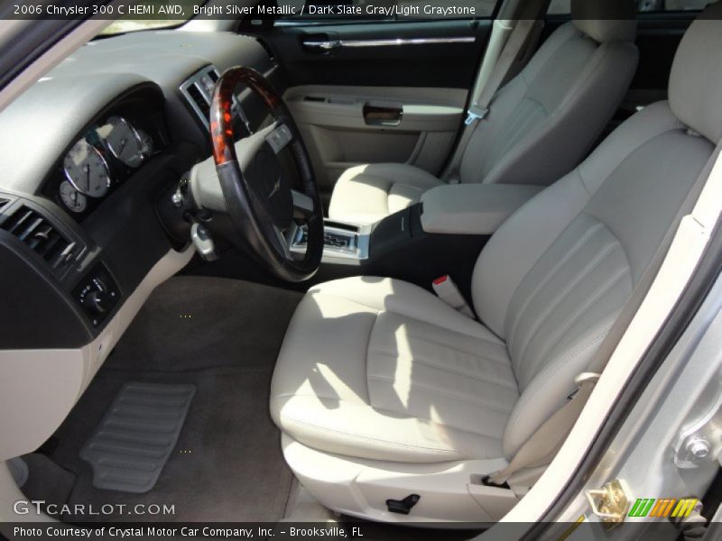  2006 300 C HEMI AWD Dark Slate Gray/Light Graystone Interior