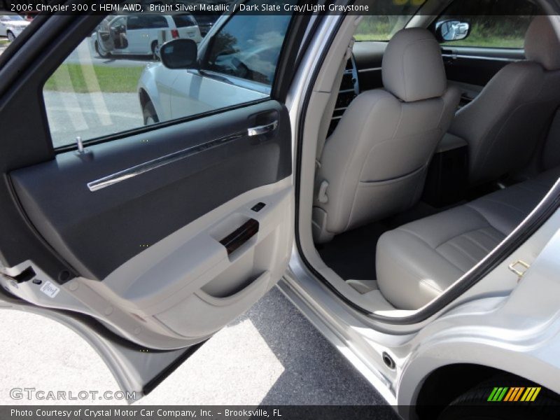 Bright Silver Metallic / Dark Slate Gray/Light Graystone 2006 Chrysler 300 C HEMI AWD