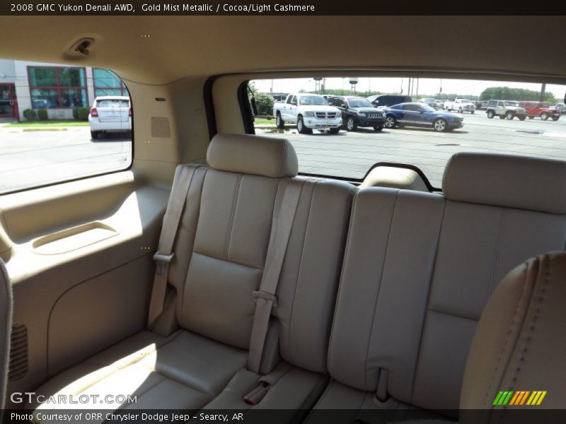 Gold Mist Metallic / Cocoa/Light Cashmere 2008 GMC Yukon Denali AWD
