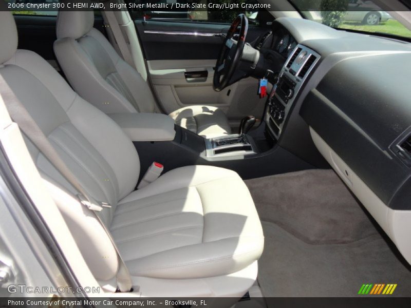 Bright Silver Metallic / Dark Slate Gray/Light Graystone 2006 Chrysler 300 C HEMI AWD