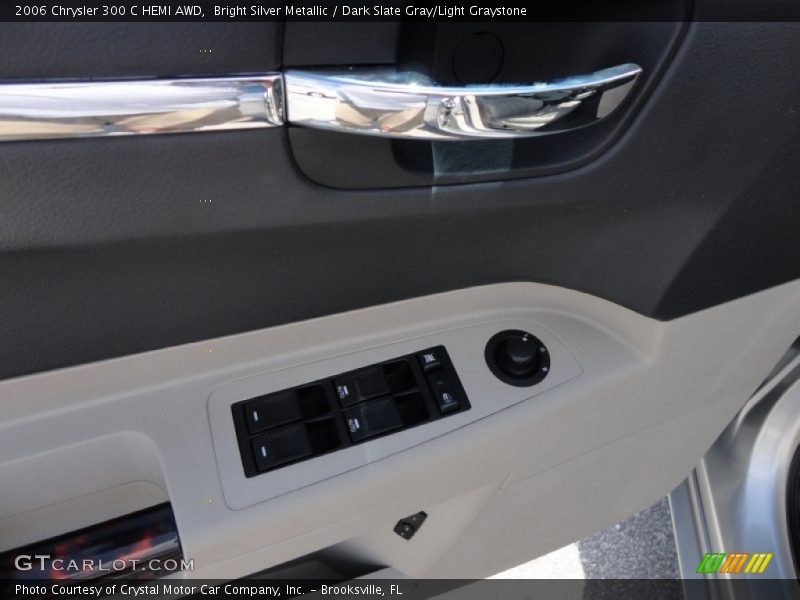 Bright Silver Metallic / Dark Slate Gray/Light Graystone 2006 Chrysler 300 C HEMI AWD