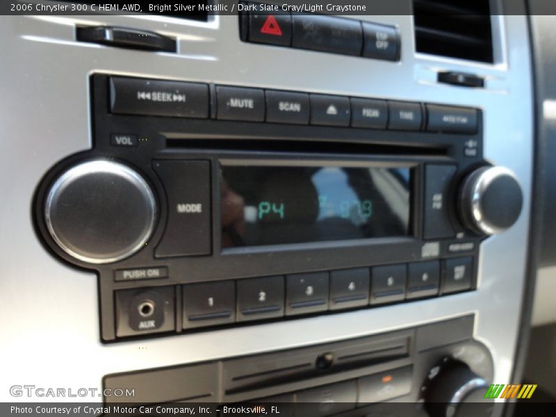 Bright Silver Metallic / Dark Slate Gray/Light Graystone 2006 Chrysler 300 C HEMI AWD