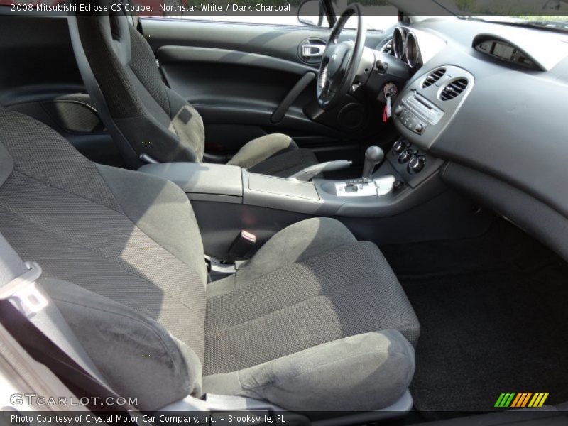 Northstar White / Dark Charcoal 2008 Mitsubishi Eclipse GS Coupe