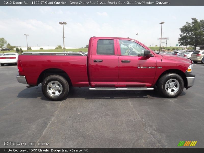  2012 Ram 1500 ST Quad Cab 4x4 Deep Cherry Red Crystal Pearl