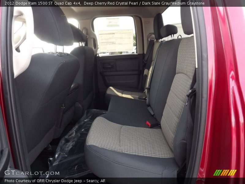 Deep Cherry Red Crystal Pearl / Dark Slate Gray/Medium Graystone 2012 Dodge Ram 1500 ST Quad Cab 4x4