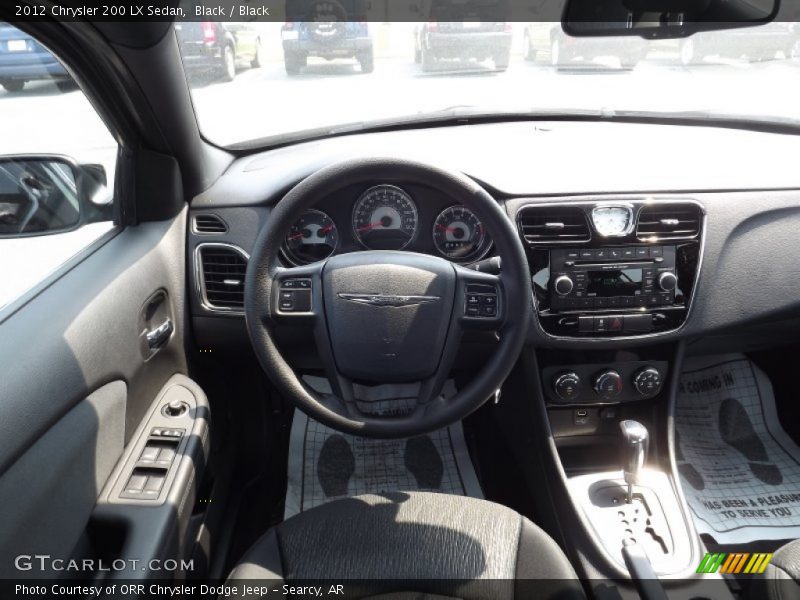 Dashboard of 2012 200 LX Sedan