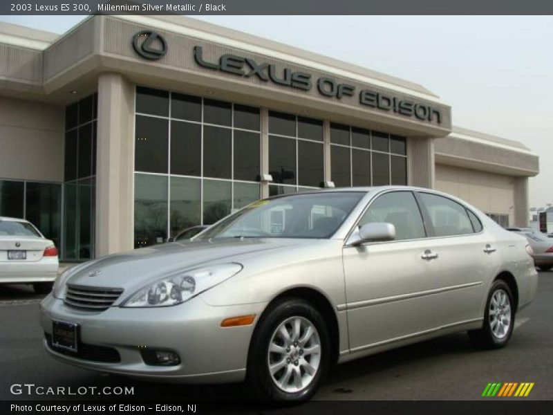 Millennium Silver Metallic / Black 2003 Lexus ES 300