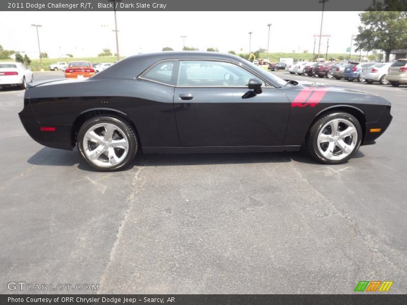 Black / Dark Slate Gray 2011 Dodge Challenger R/T