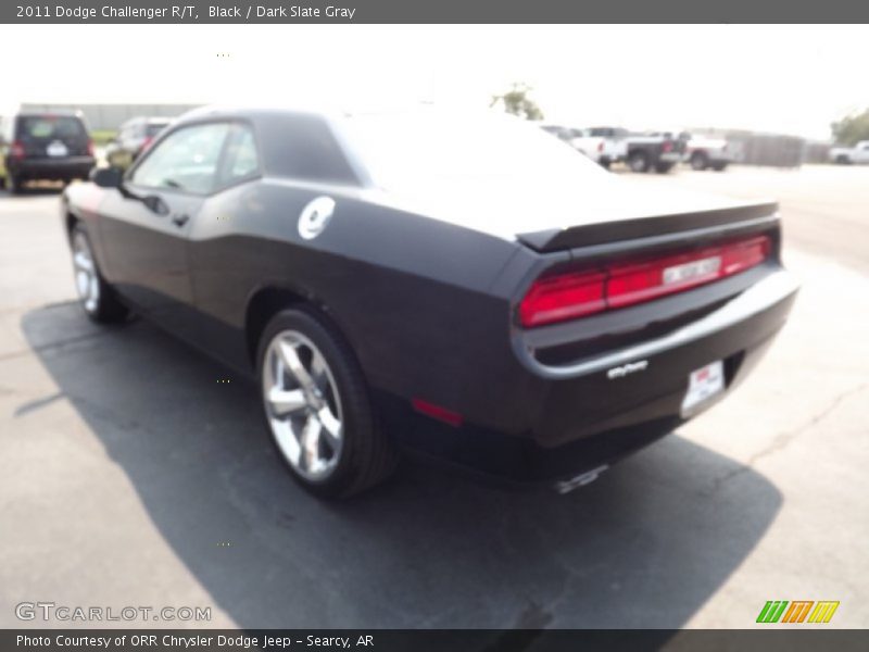 Black / Dark Slate Gray 2011 Dodge Challenger R/T