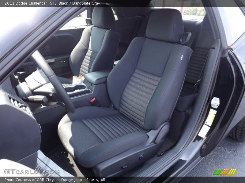 Black / Dark Slate Gray 2011 Dodge Challenger R/T